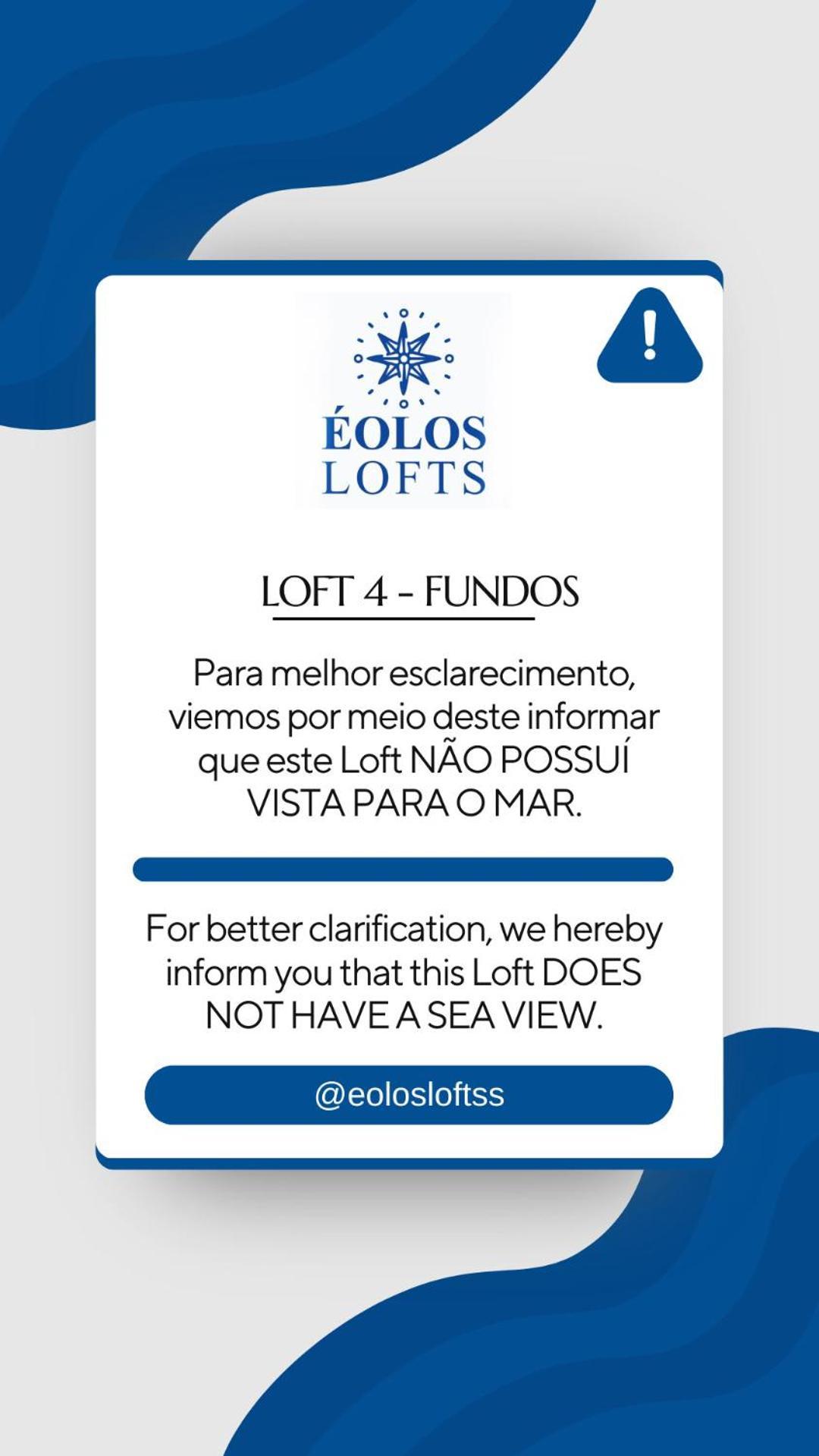 Apartamento éolos Loft's - *